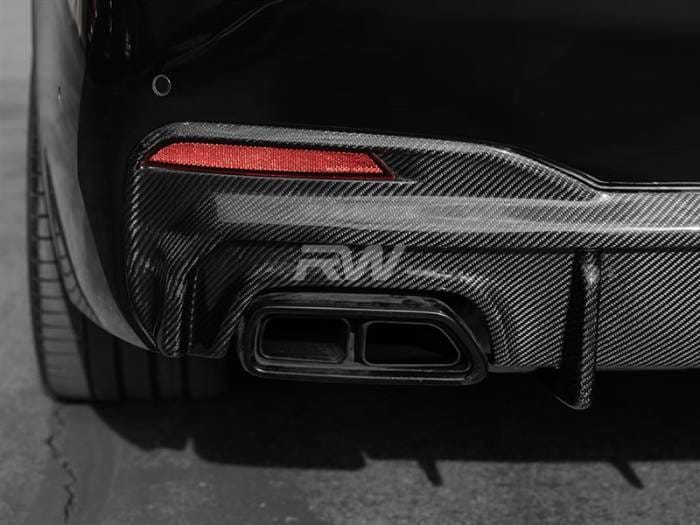 BMW G30 5-Series LCI RWS Carbon Fiber Diffuser bmwg30030 thumbnail 4