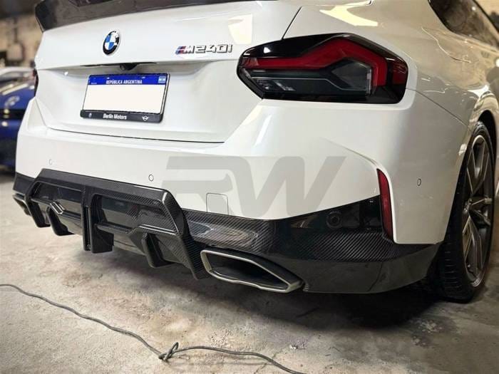 BMW G42 2-Series DTM Carbon Fiber Diffuser bmwg42015 thumbnail 2