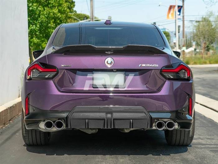 BMW G42 2-Series Carbon Fiber Diffuser bmwg4205 thumbnail 2