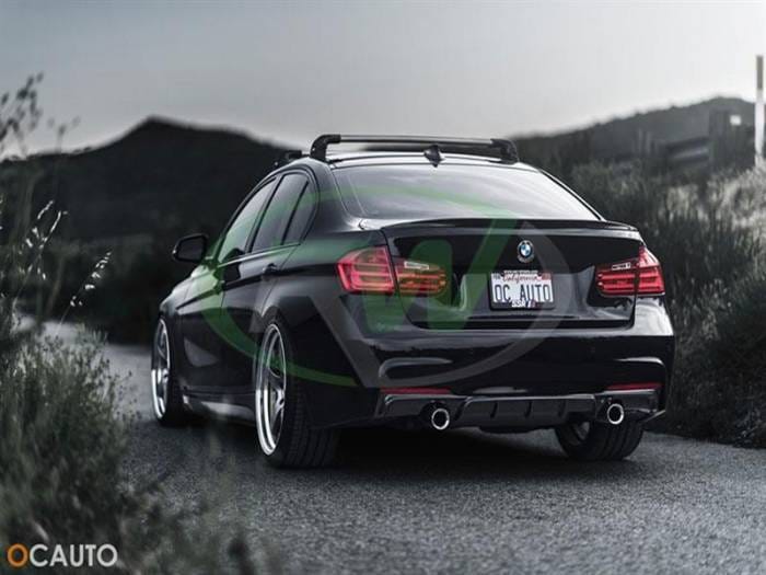 BMW F30 F31 Performance Style Carbon Fiber Diffuser bmwf30008 thumbnail 4