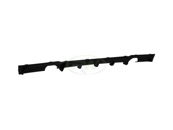 BMW F30 F31 Performance Style Satin Black Diffuser bmwf30027 thumbnail 4
