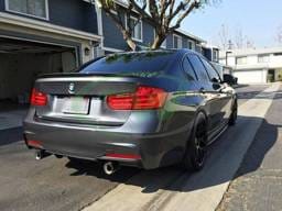 BMW F30 F31 Performance Style Rear Diffuser - 335i, 340i bmwf30027-3
