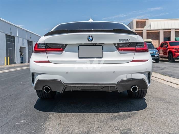 BMW G20 Performance Style Carbon Fiber Diffuser bmwg20002 thumbnail 3