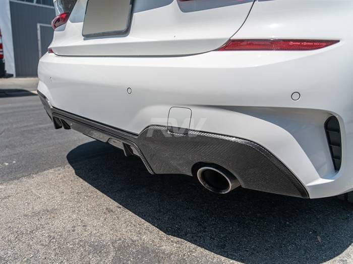 BMW G20 Performance Style Carbon Fiber Diffuser bmwg20002 thumbnail 4