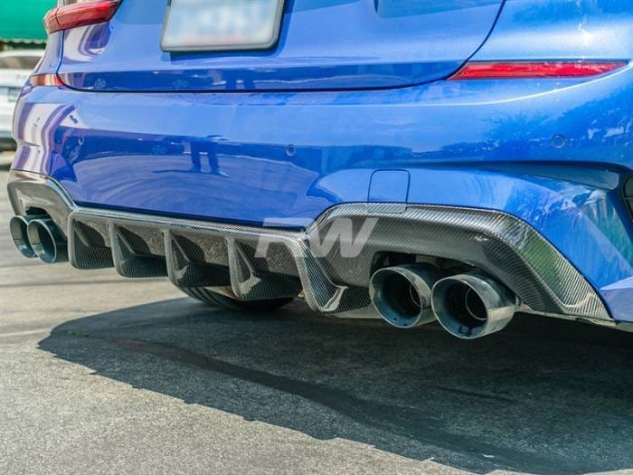 BMW G20 DTM Carbon Fiber Rear Diffuser bmwg20027