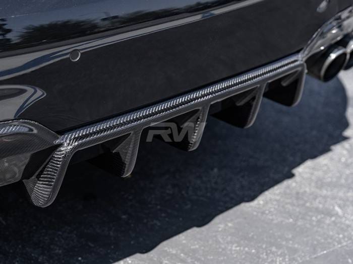 BMW G20 DTM Carbon Fiber Rear Diffuser bmwg20027 thumbnail 3
