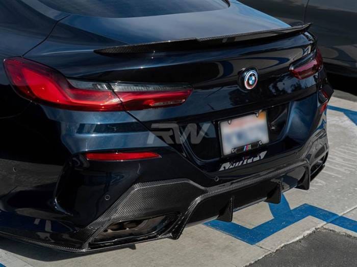 BMW G16 8-Series 3D Style Carbon Fiber Diffuser bmwg1602 thumbnail 4