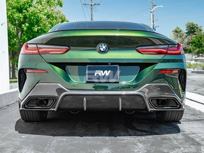 BMW G14 G15 8-Series 3D Style Carbon Fiber Diffuser bmwg1407 thumbnail 2