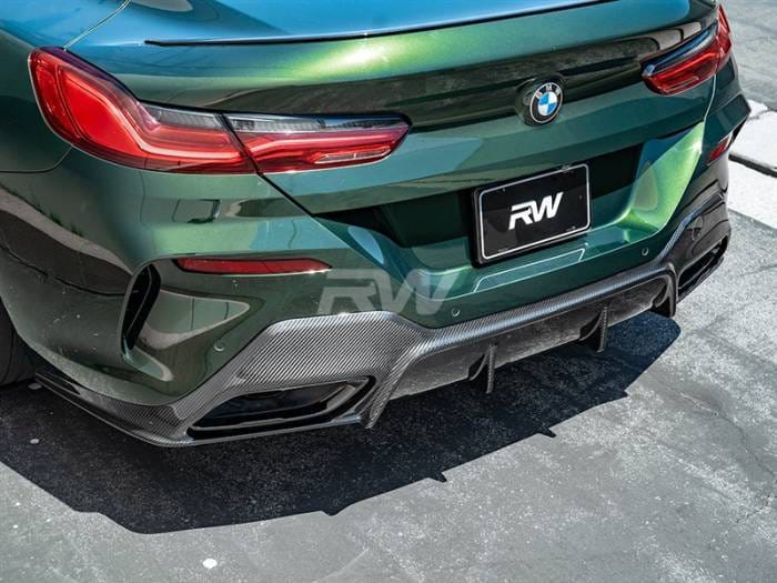 BMW G14 G15 8-Series 3D Style Carbon Fiber Diffuser bmwg1407 thumbnail 4