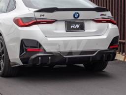 BMW i4 Dry Carbon Fiber Rear Diffuser bmwi4001