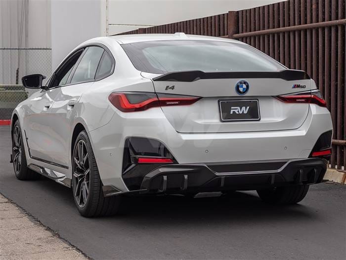 BMW i4 Dry Carbon Fiber Rear Diffuser bmwi4001 thumbnail 3