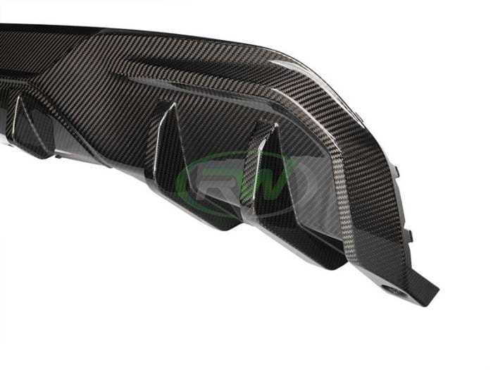 BMW i4 Dry Carbon Fiber Rear Diffuser bmwi4001 thumbnail 6