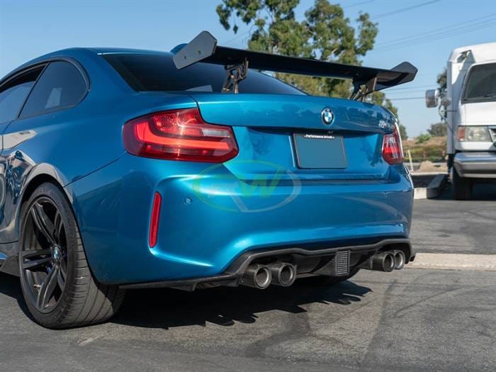 BMW F87 M2 Carbon Fiber Kholen Style Diffuser bmwf8720 thumbnail 2