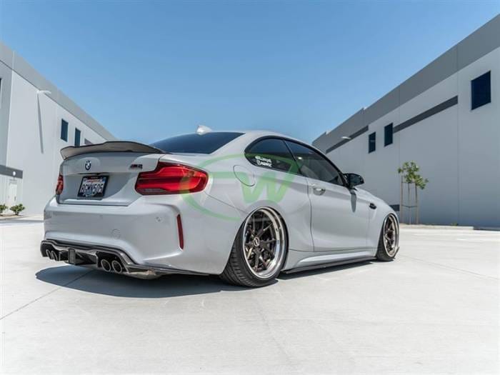 BMW F87 M2 Carbon Fiber Kholen Style Diffuser bmwf8720 thumbnail 5