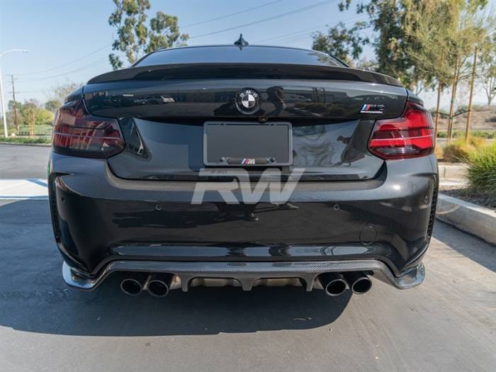 BMW F87 M2 3D Style Carbon Fiber Diffuser bmwf8726 thumbnail 2