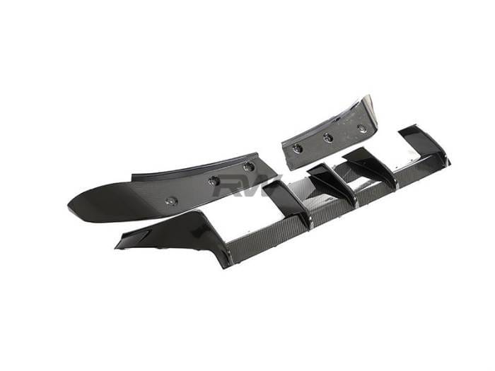 BMW G87 M2 RWS Carbon Fiber 3 Piece Rear Diffuser bmwg8708 thumbnail 6