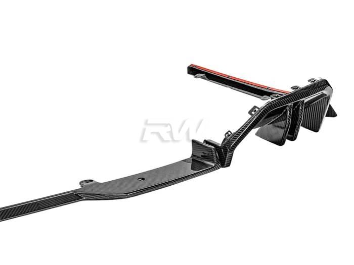 BMW G60 5-Series Carbon Fiber Rear Diffuser bmwg6010 thumbnail 4
