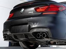 BMW F06 F12 F13 M6 3D Style Carbon Fiber Diffuser bmwf12020