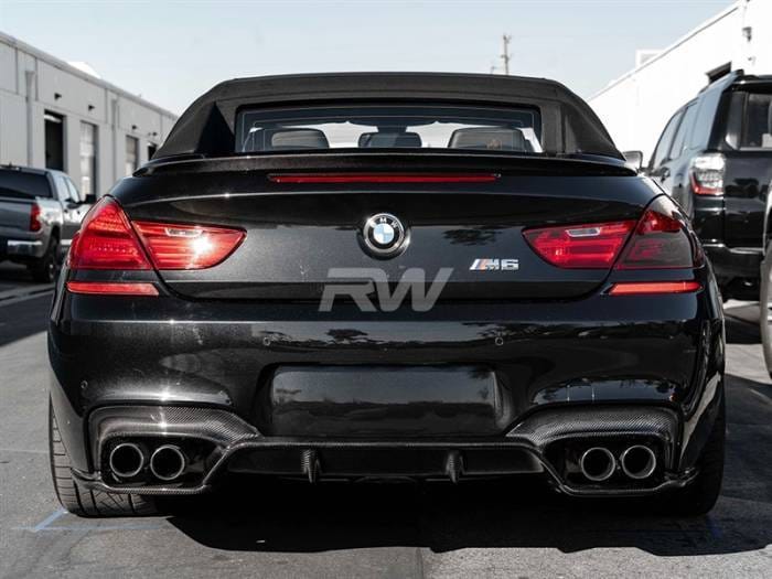 BMW F06 F12 F13 M6 3D Style Carbon Fiber Diffuser bmwf12020 thumbnail 2