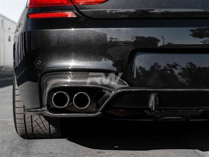 BMW F06 F12 F13 M6 3D Style Carbon Fiber Diffuser bmwf12020 thumbnail 4