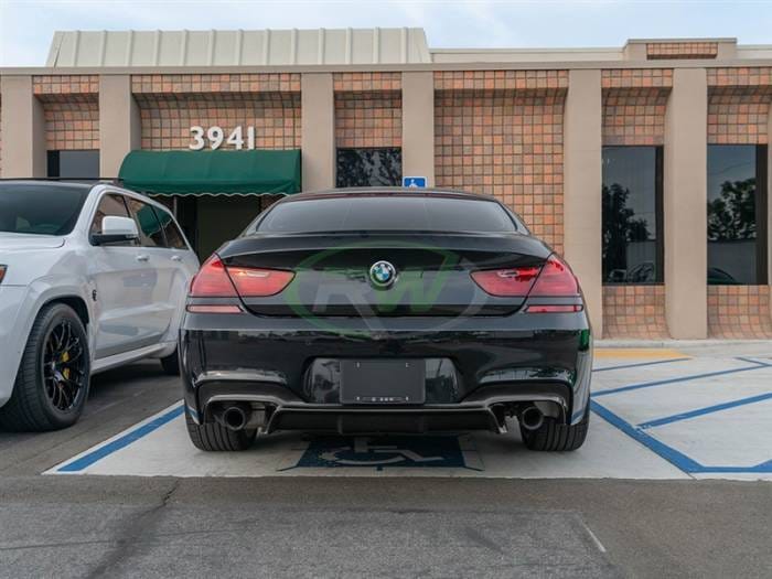 BMW F06 F12 F13 3D Style Carbon Fiber Diffuser bmwf13003 thumbnail 3