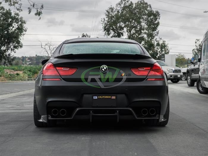 BMW F06 F12 F13 M6 GTX Carbon Fiber Diffuser bmwf13002 thumbnail 2