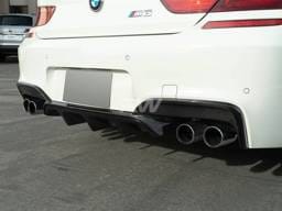 BMW F06 F12 F13 640i 650i M6 Carbon Fiber Diffuser bmwf12010