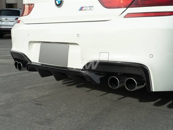 BMW F06 F12 F13 640i 650i M6 Carbon Fiber Diffuser bmwf12010