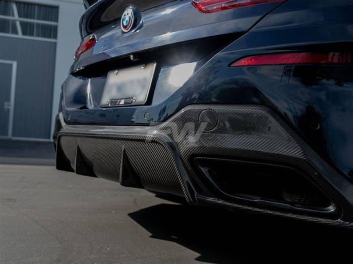 BMW G16 8-Series 3D Style Carbon Fiber Diffuser bmwg1602
