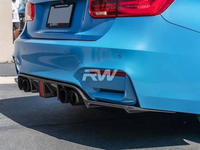 BMW F8x M3 M4 Kholen Style CF Rear Diffuser bmwf8x034