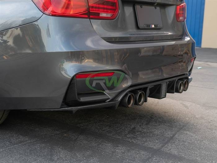 BMW F8x M3 M4 Kholen Style CF Rear Diffuser bmwf8x034 thumbnail 4