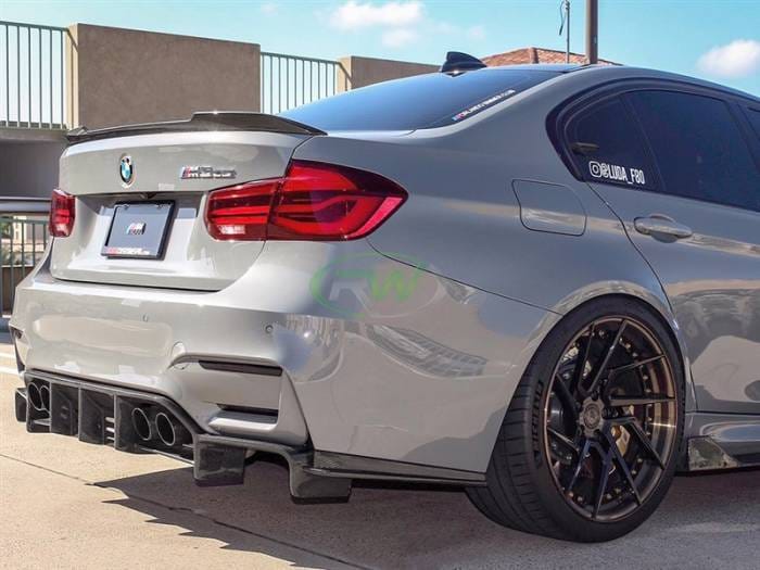 BMW F8X M3 M4 Exotics V2 Style CF Rear Diffuser bmwf8x035 thumbnail 3