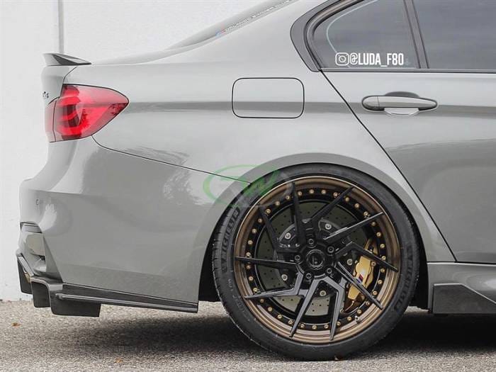 BMW F8X M3 M4 Exotics V2 Style CF Rear Diffuser bmwf8x035 thumbnail 4