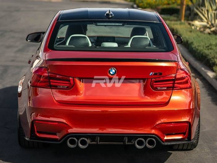 BMW F8X M3 M4 3D Style Carbon Fiber Diffuser bmwf8x013 thumbnail 4