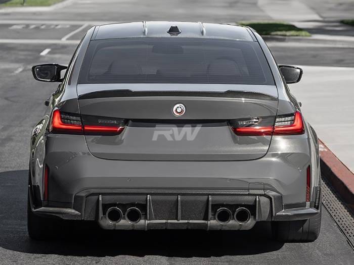 BMW G80 M3 CF Performance Style Diffuser Sides bmwg80012 thumbnail 2