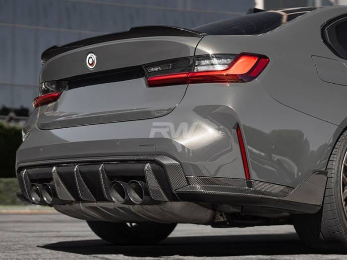 BMW G80 M3 CF Performance Style Diffuser Sides bmwg80012 thumbnail 3