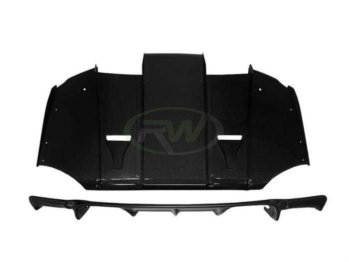 BMW E92 M3 Varis Style Carbon Fiber Diffuser bmwe9x01 thumbnail 6