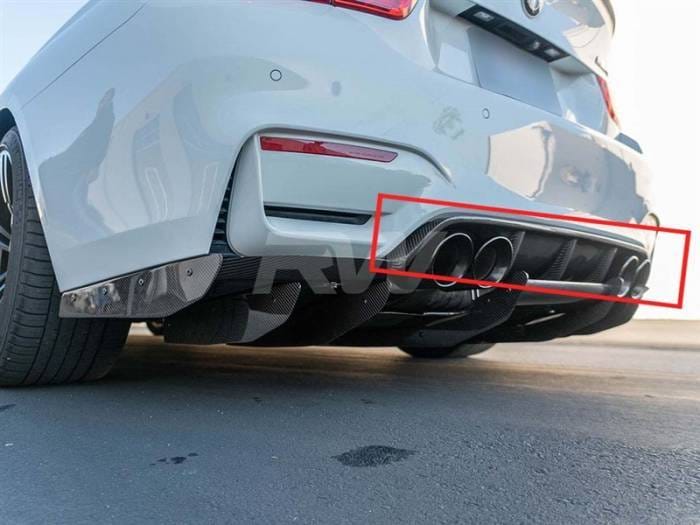 BMW F8X M3 M4 Varis Style CF Rear Diffuser bmwf8x054 thumbnail 2