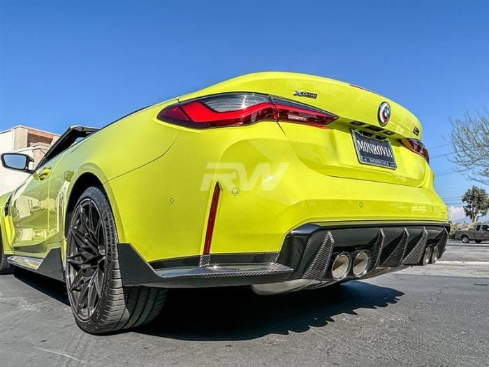 BMW G82/G83 M4 CF Performance Style Diffuser Sides bmwg8207 thumbnail 3