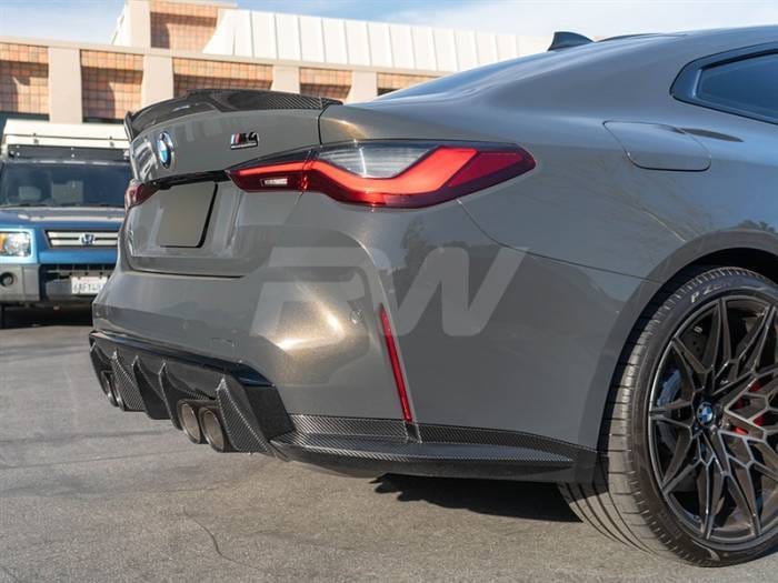 BMW G82/G83 M4 OEM Style Carbon Fiber Diffuser Sides bmwg8208 thumbnail 2