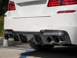 BMW F10 M5 DTM Carbon Fiber Rear Diffuser bmwf10023