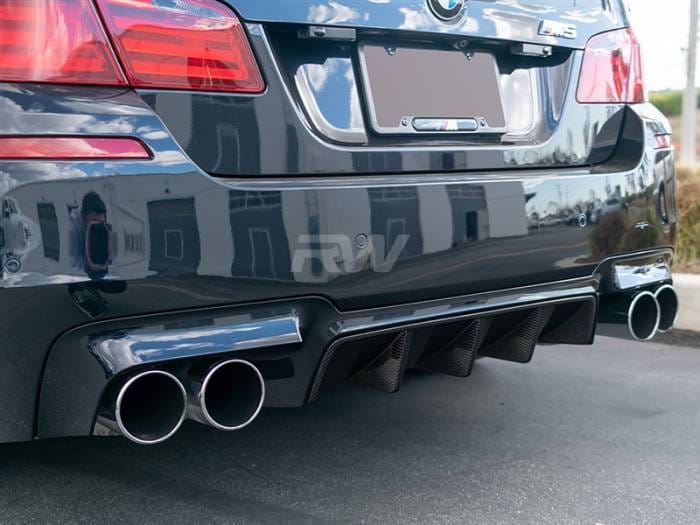 BMW F10 M5 Type I Carbon Fiber Center Diffuser bmwf10047 thumbnail 4
