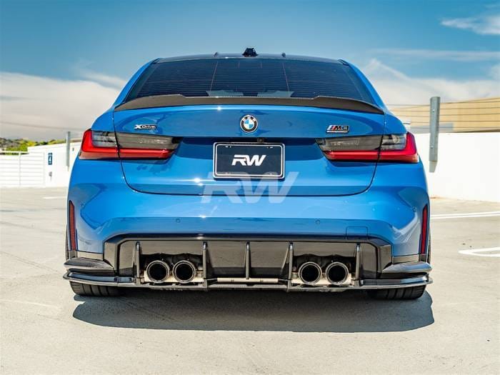 BMW G80 M3 RWS Carbon Fiber Lower Diffuser bmwg80025 thumbnail 3