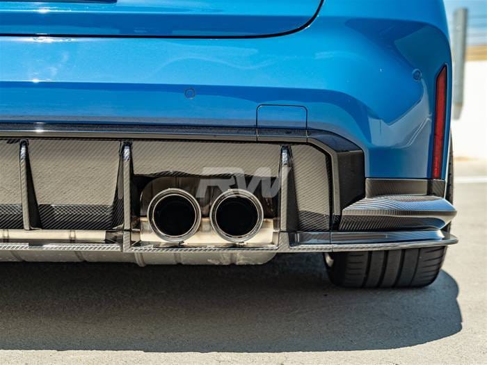 BMW G80 M3 RWS Carbon Fiber Lower Diffuser bmwg80025 thumbnail 4