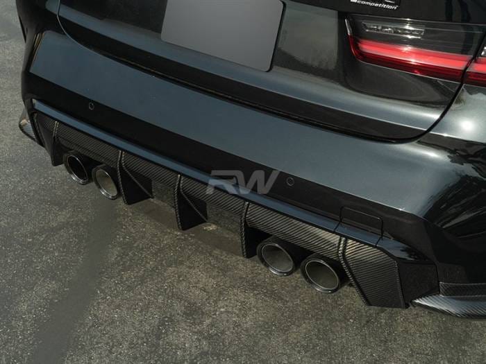 BMW G8X M3/M4 Type 2 Carbon Fiber Diffuser bmwg82010