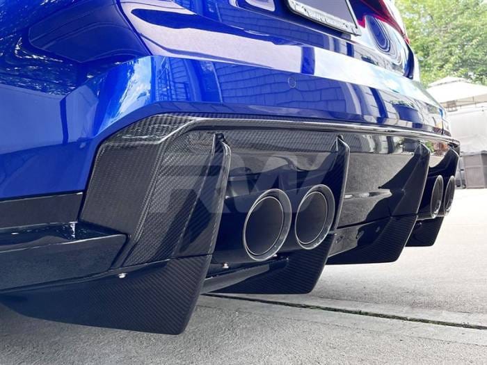 BMW G80 M3 Carbon Fiber GTX Diffuser+Undertray bmwg80026 thumbnail 2