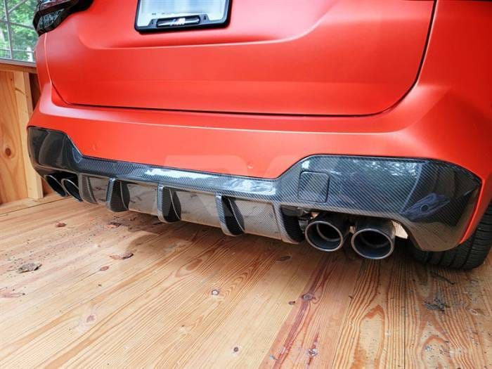 BMW F97 X3M LCI Carbon Fiber DTM Diffuser bmwf97015