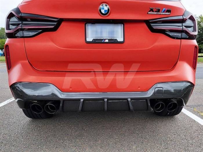 BMW F97 X3M LCI Carbon Fiber DTM Diffuser bmwf97015 thumbnail 2