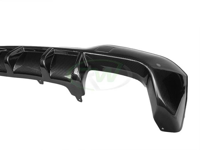 BMW F97 X3M LCI Carbon Fiber DTM Diffuser bmwf97015 thumbnail 3