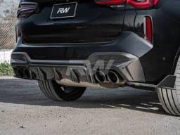 BMW F97 X3M LCI Carbon Fiber Diffuser bmwf97019